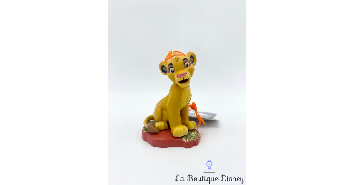 Ornement Noël Simba Le roi lion Disneyland Paris Disney boule